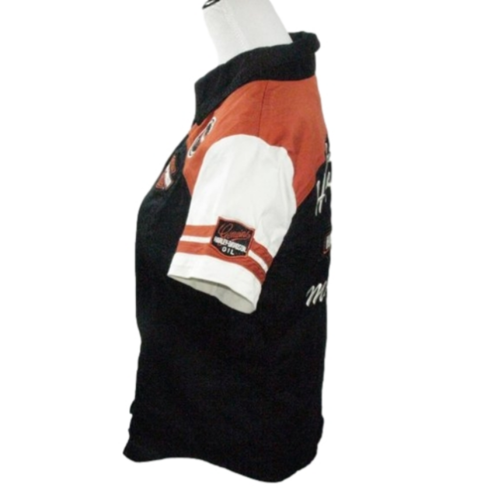 Harley-Davidson Zip Front 5 Patch Short Sleeve Sh… - image 4